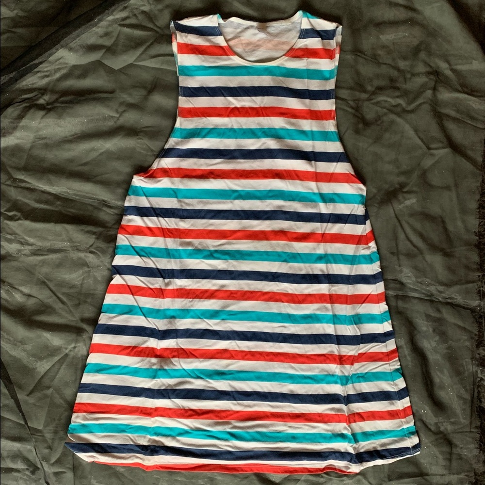 AMERICAN APPAREL Nautical Striped Dress